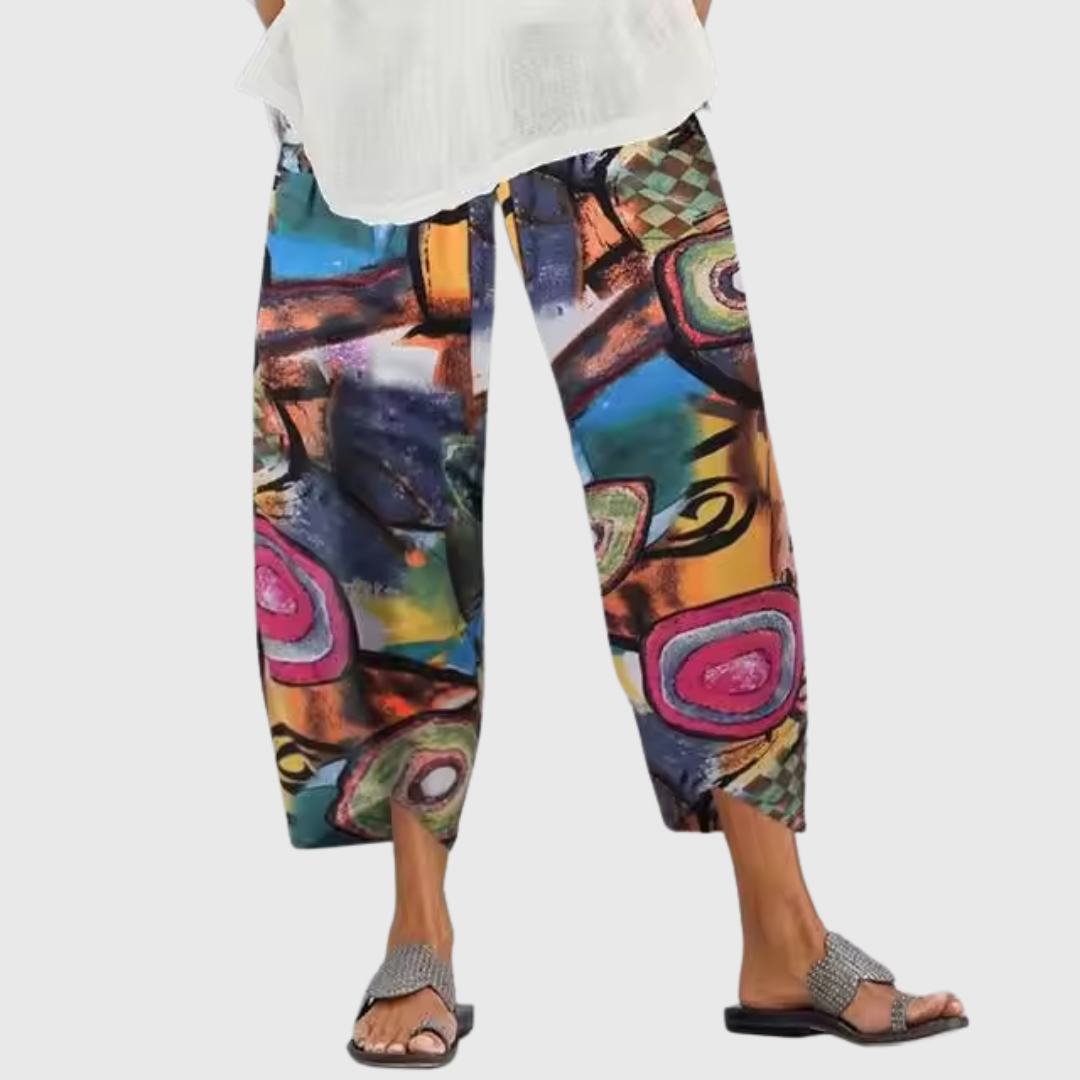 Odette | High Waist Wide Leg Trousers
