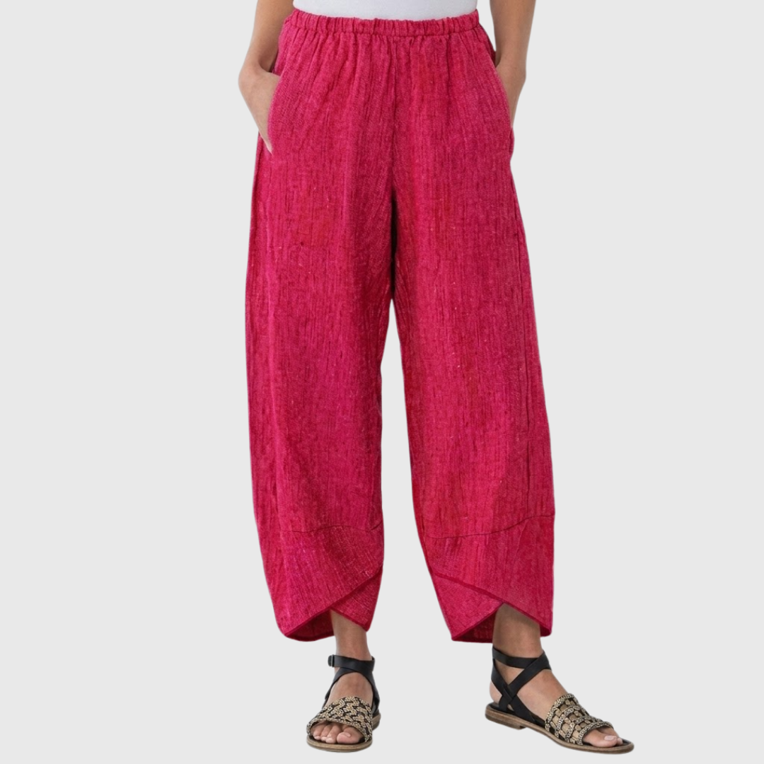 Rosalyn | High Waist Wide Leg Trousers