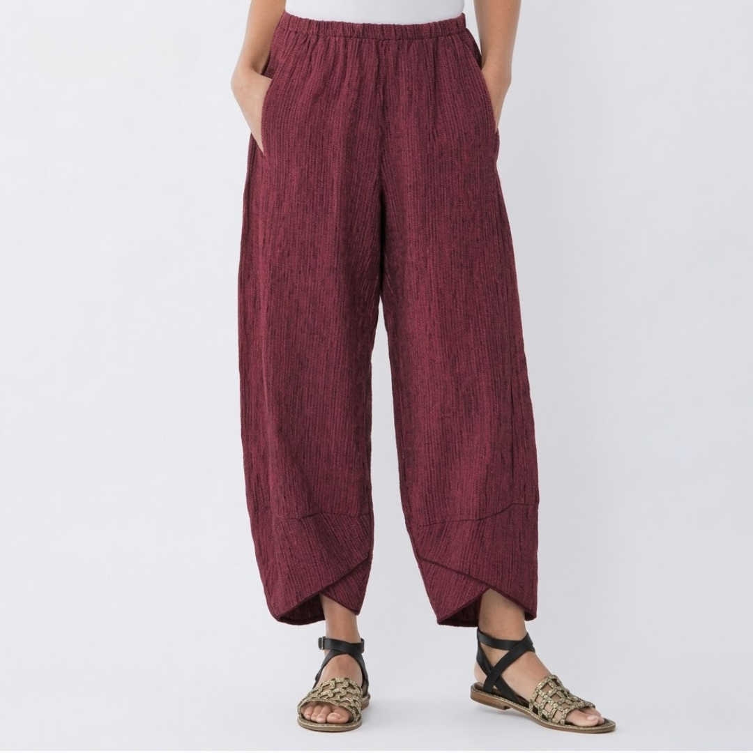 Meredith | High Waist Wide Leg Trousers