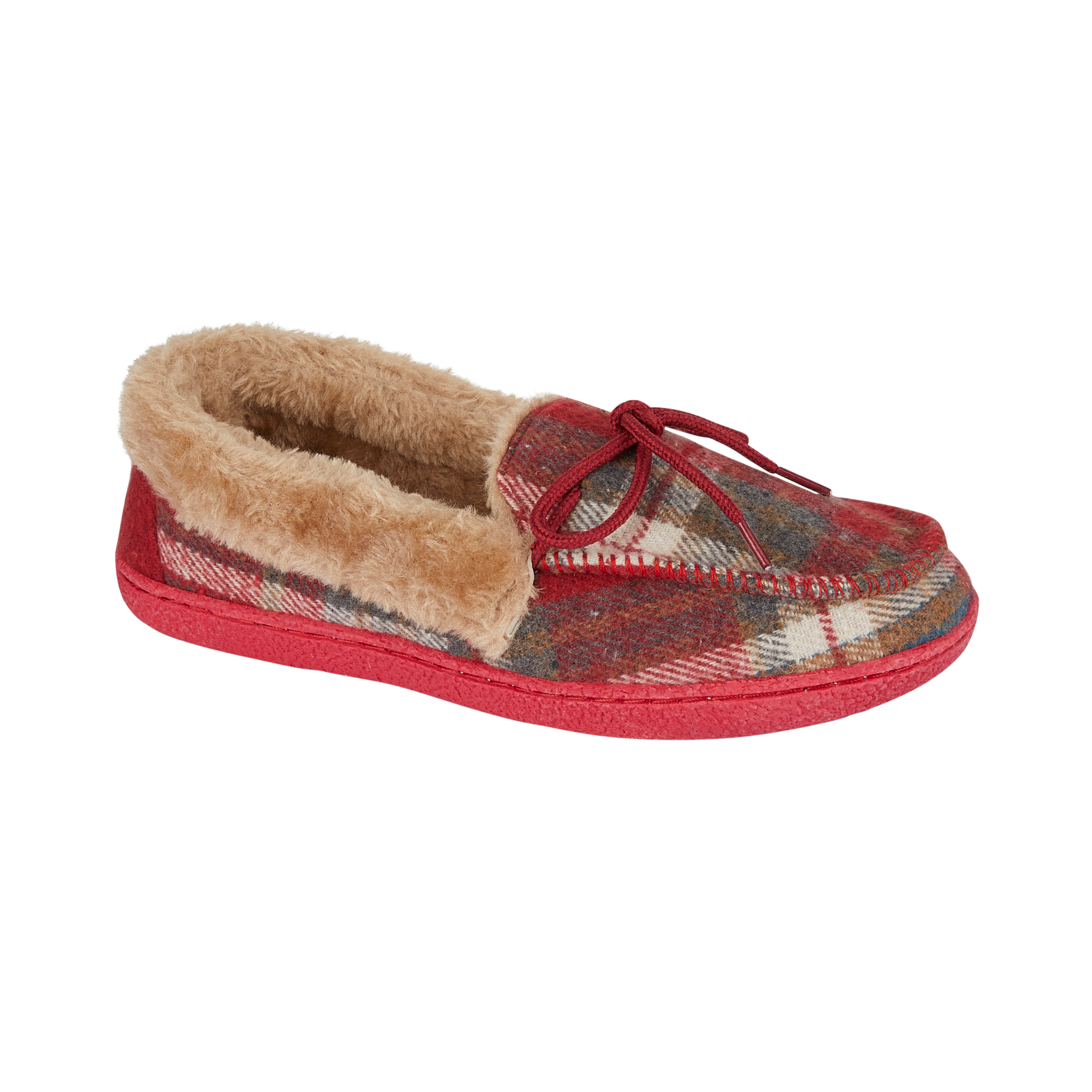 Blake | Tartan Moccasin Slippers