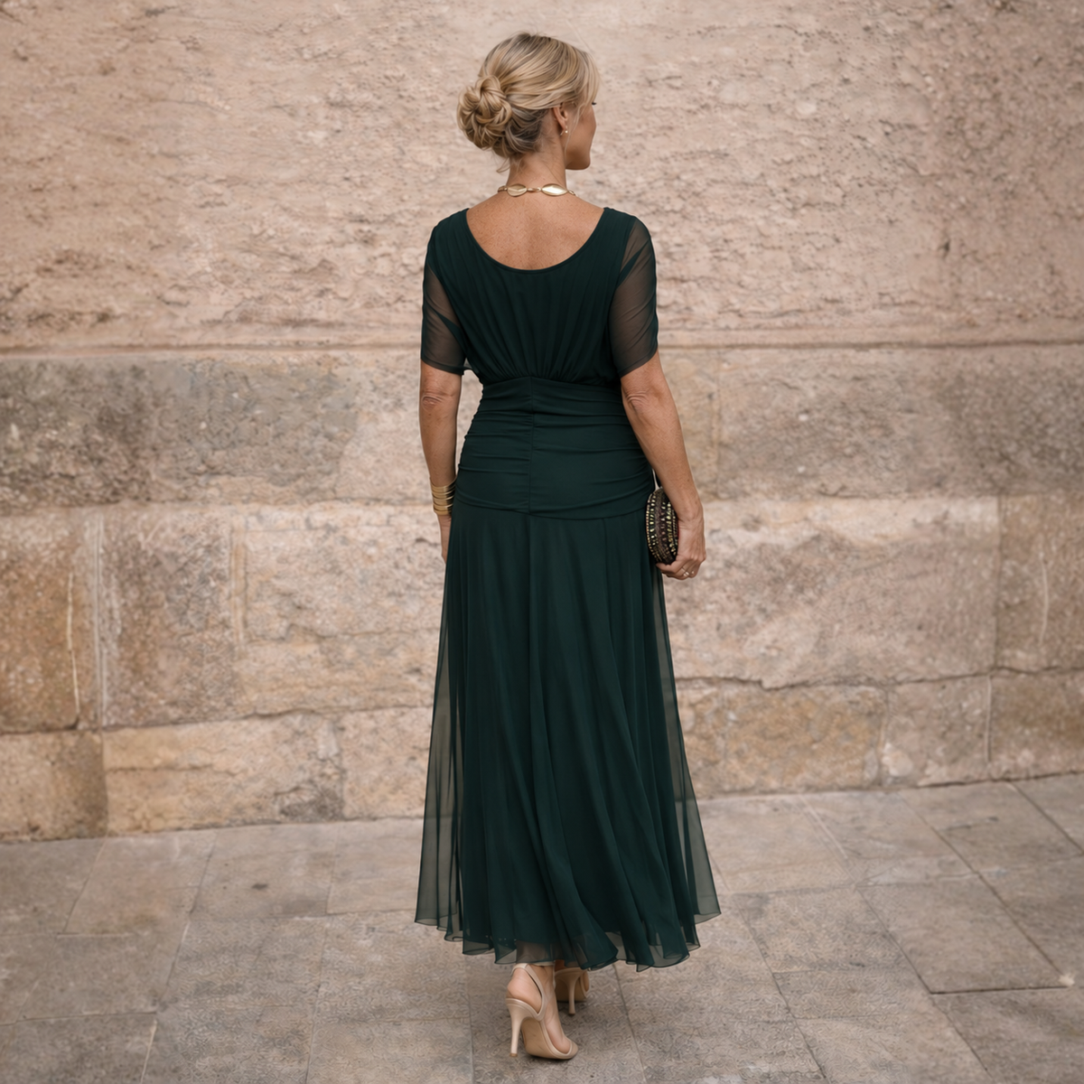 Mikaela | Off Shoulder Maxi Dress