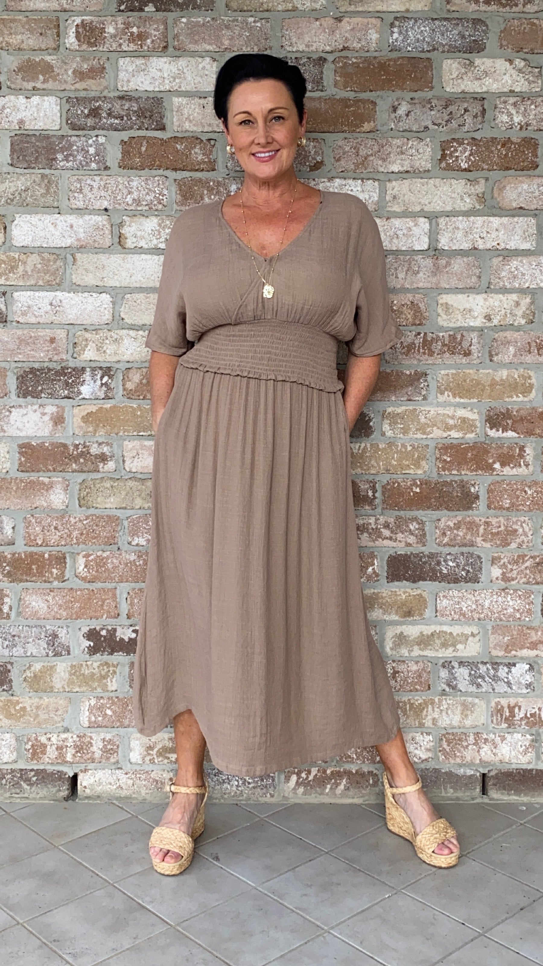 Penelope | Poppy Flowy Midi Dress