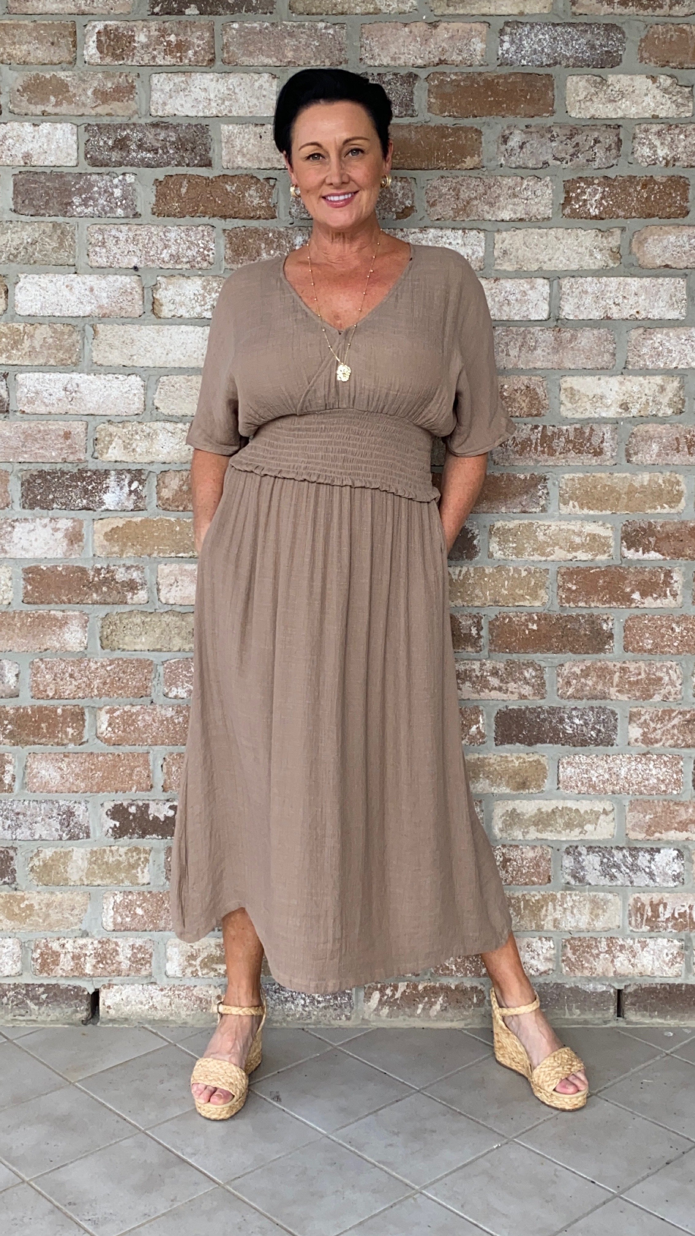 Penelope | Poppy Flowy Midi Dress