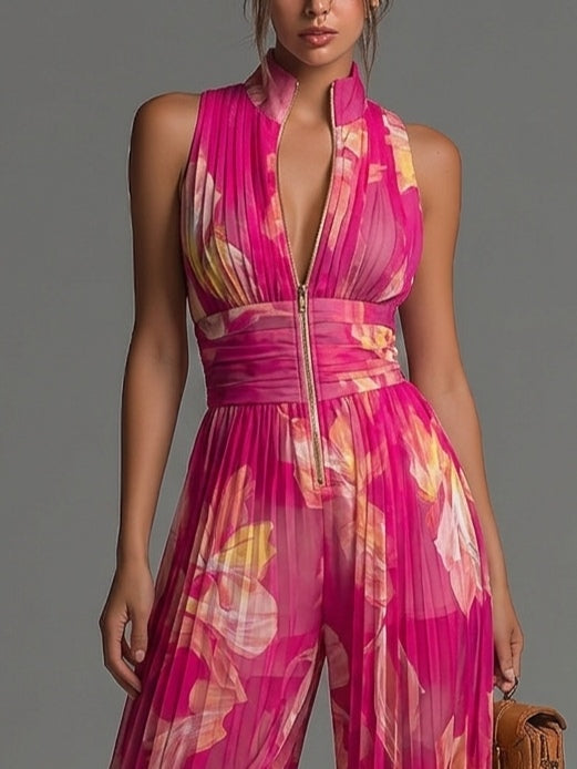 Kerlyn | Chiffon Pleated Romper