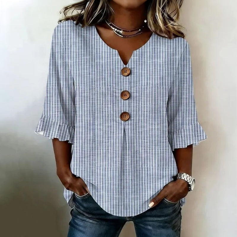 Eleanor | Relaxed Striped Blouse