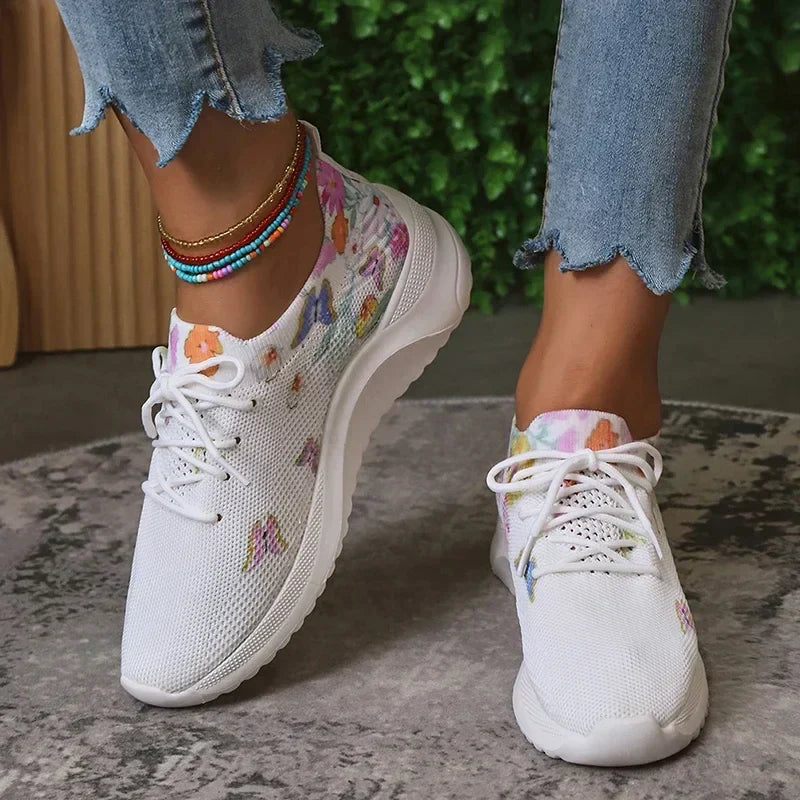 Nora | Print Platform Sneakers