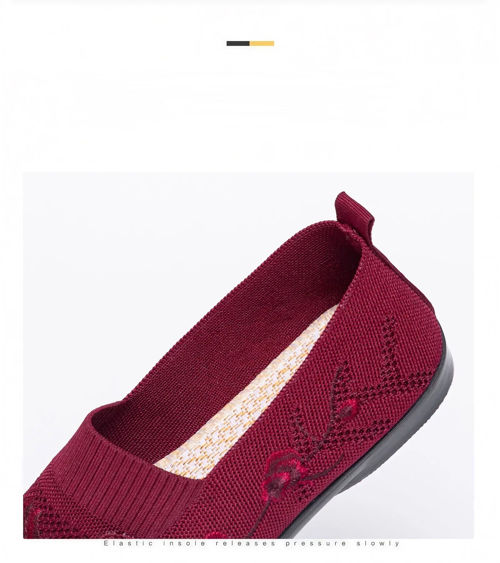 Diana | Zen Garden Knit Slip-On Shoes