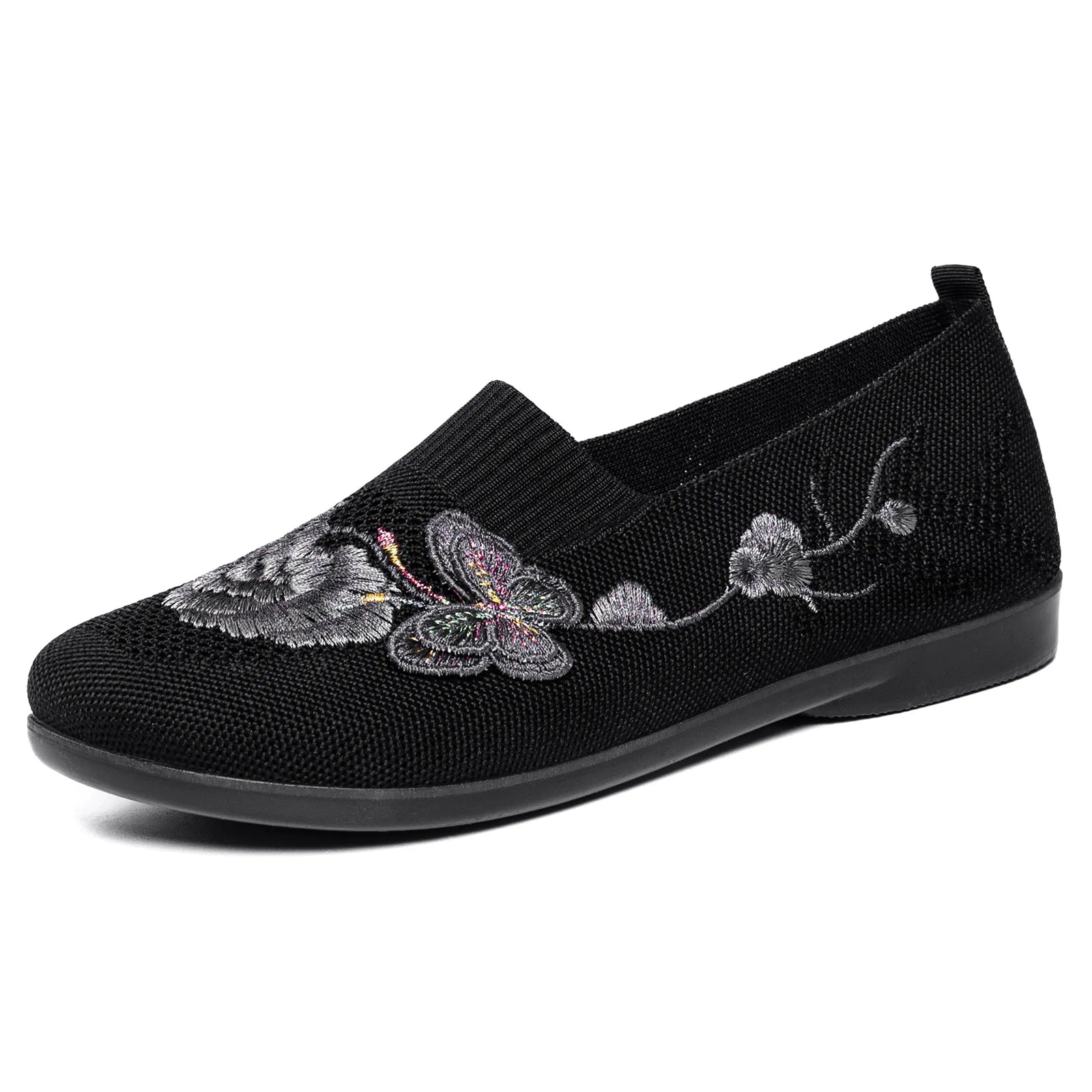 Diana | Zen Garden Knit Slip-On Shoes