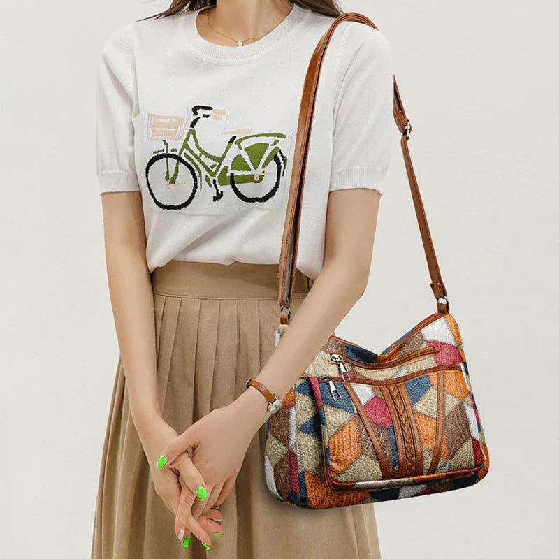 Roseline | Vintage Leather Bag