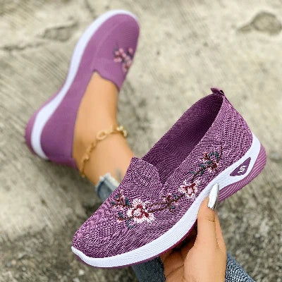 Camille | Breathable Mesh Flat Shoes