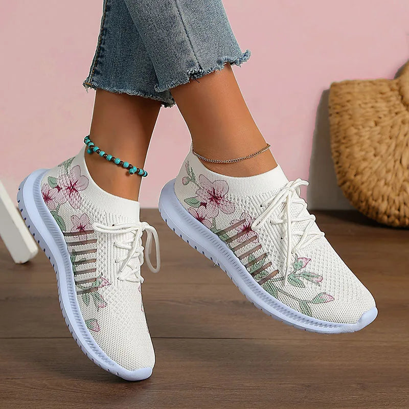 Juliet | Printed Breathable Sneakers