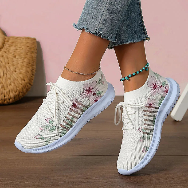 Juliet | Printed Breathable Sneakers