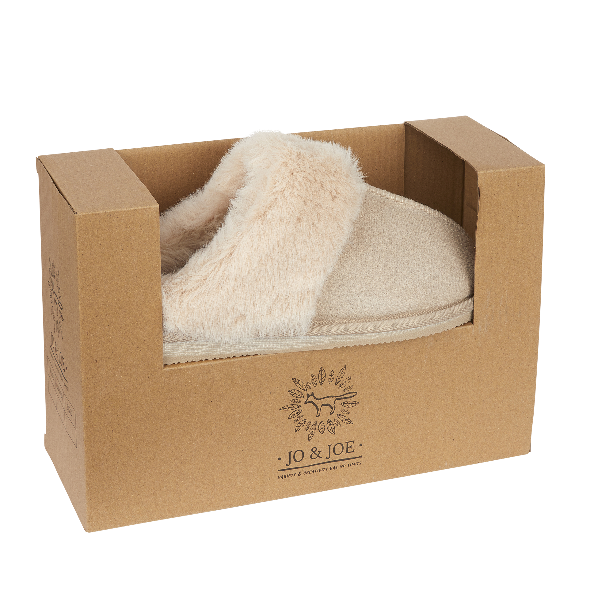 Delta | Faux Fur Mule Slippers