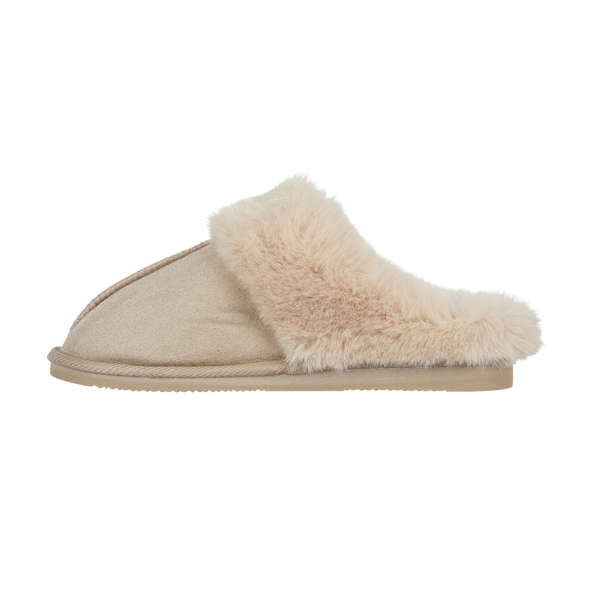 Delta | Faux Fur Mule Slippers