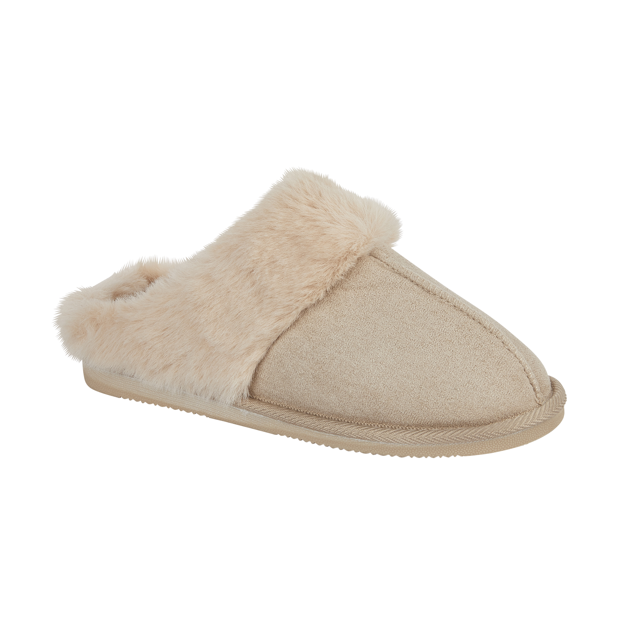Delta | Faux Fur Mule Slippers