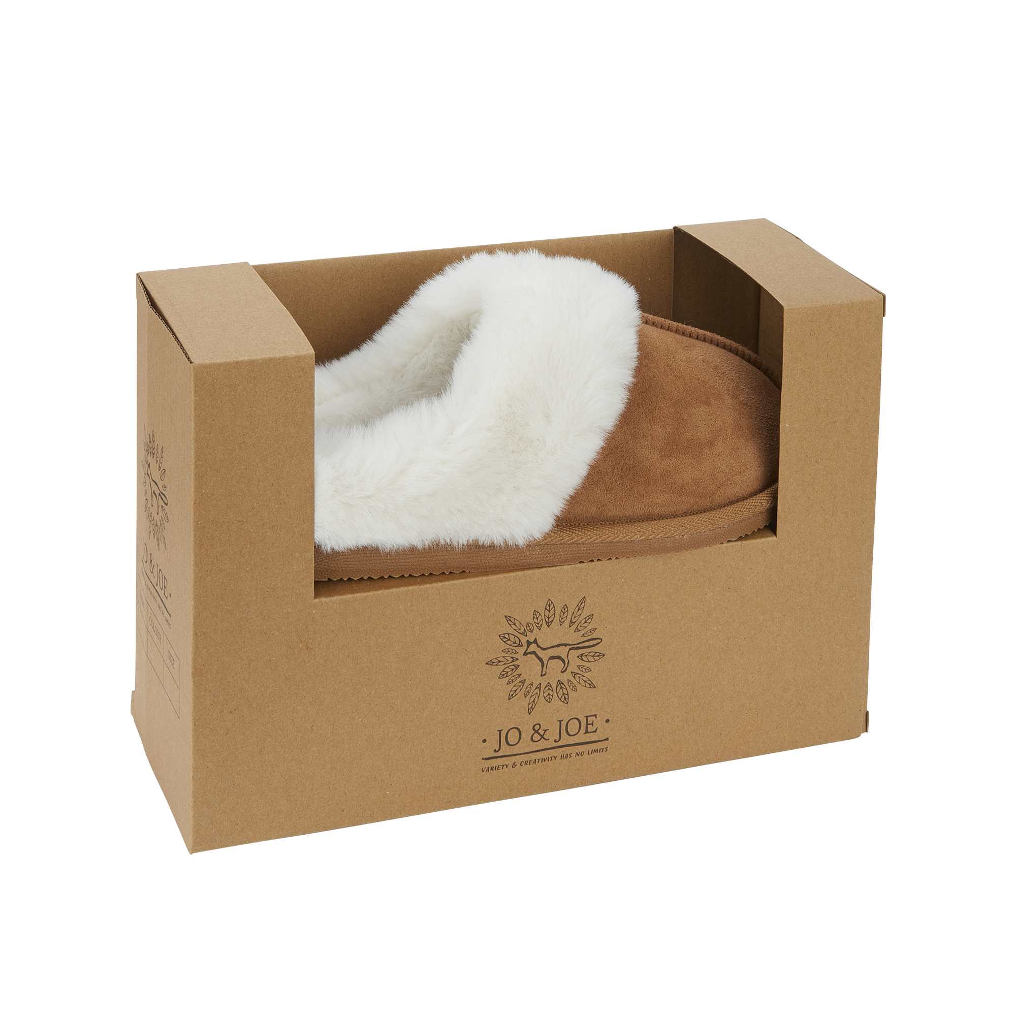 Delta | Faux Fur Mule Slippers