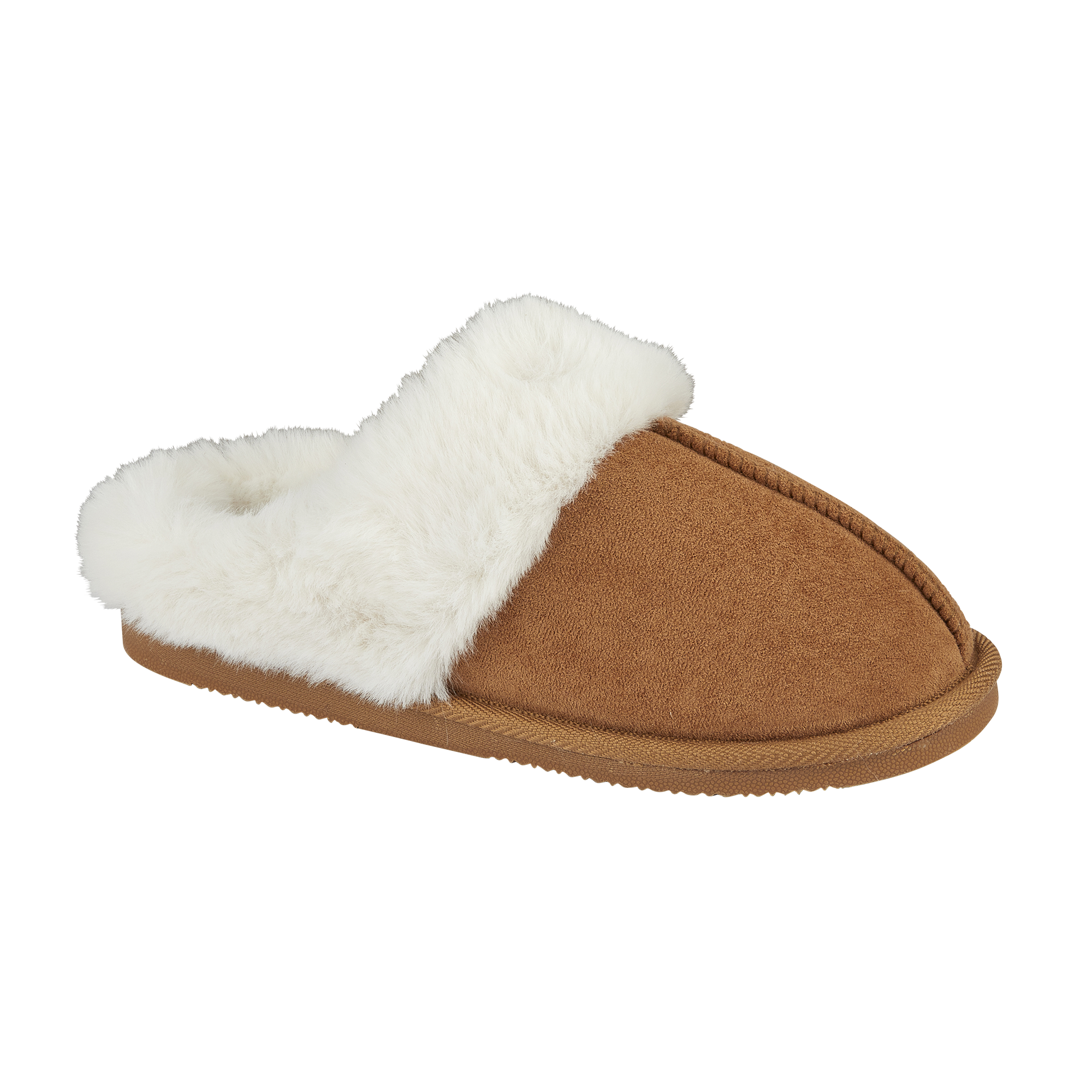 Delta | Faux Fur Mule Slippers
