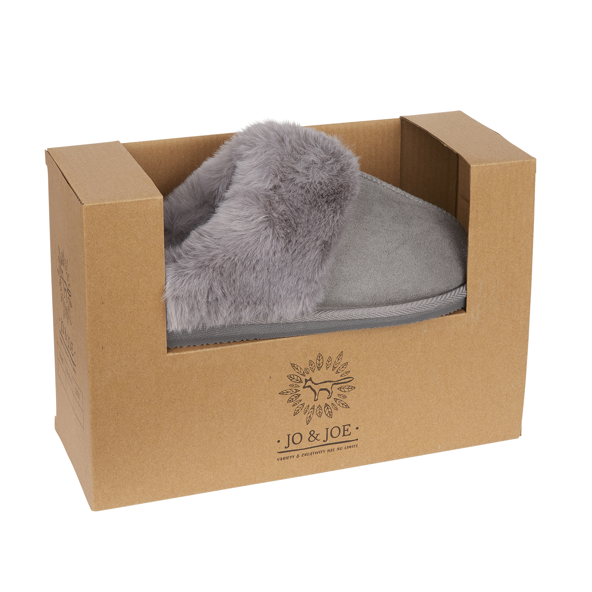 Delta | Faux Fur Mule Slippers
