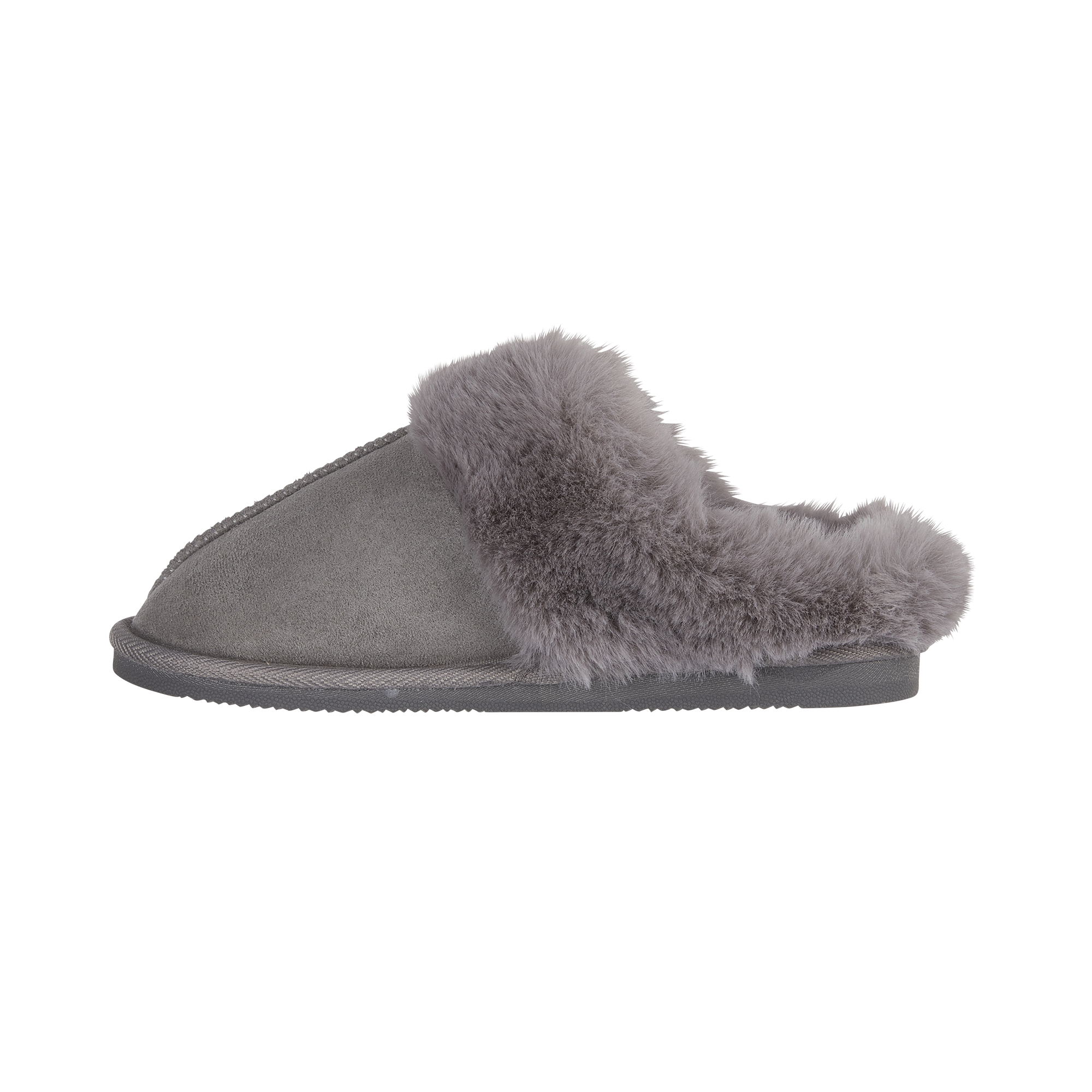 Delta | Faux Fur Mule Slippers