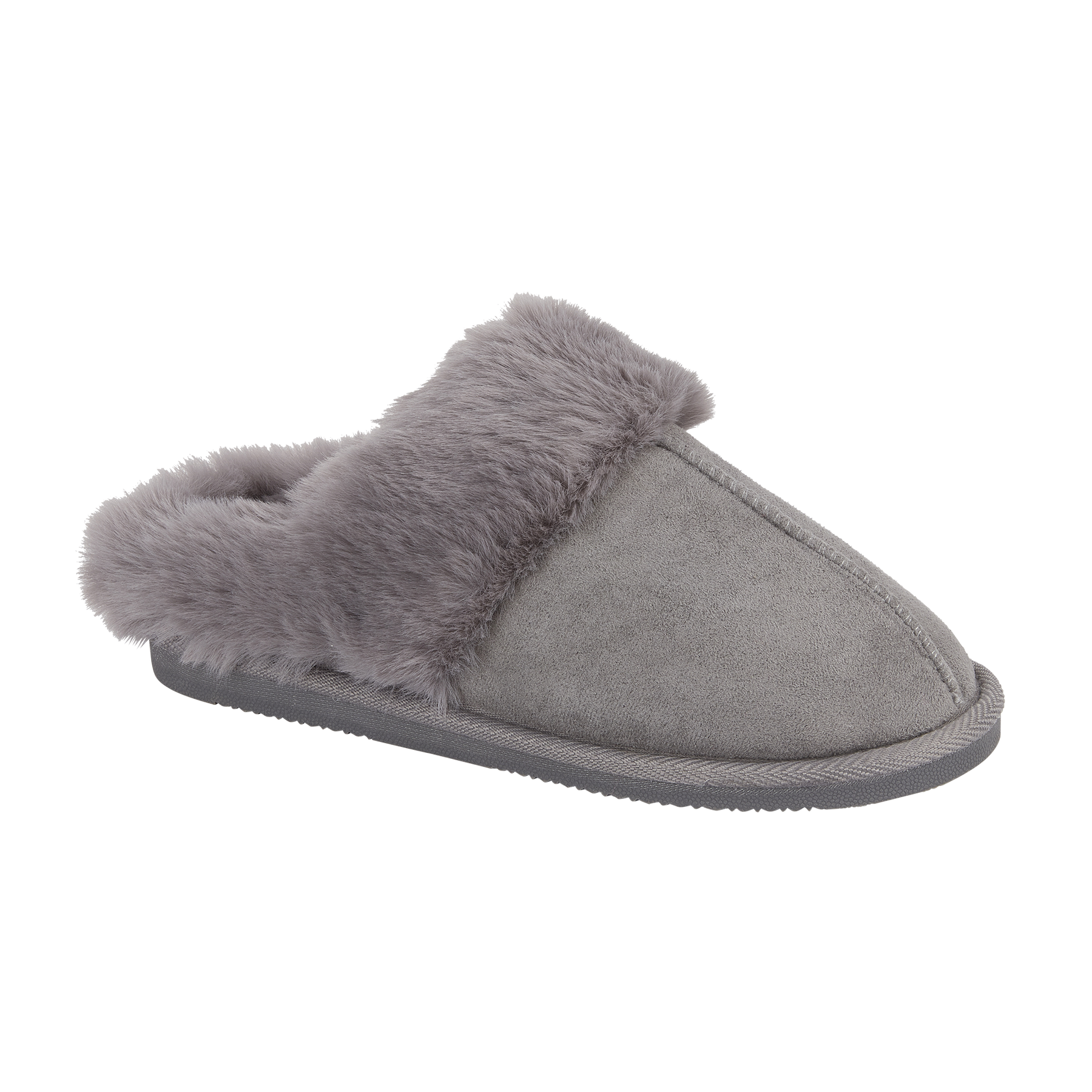 Delta | Faux Fur Mule Slippers