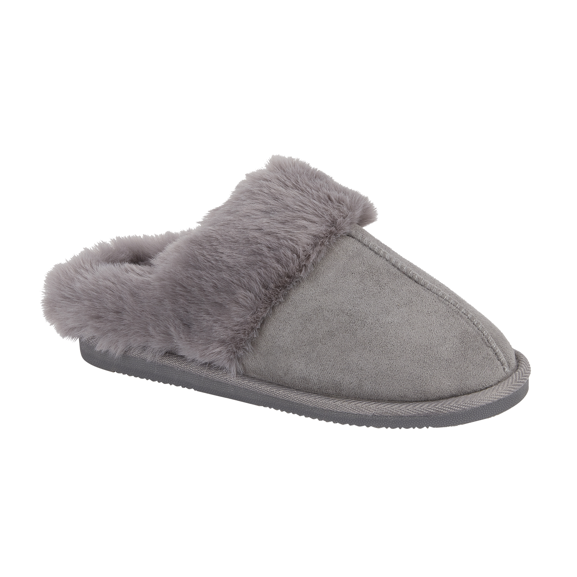 Delta | Faux Fur Mule Slippers