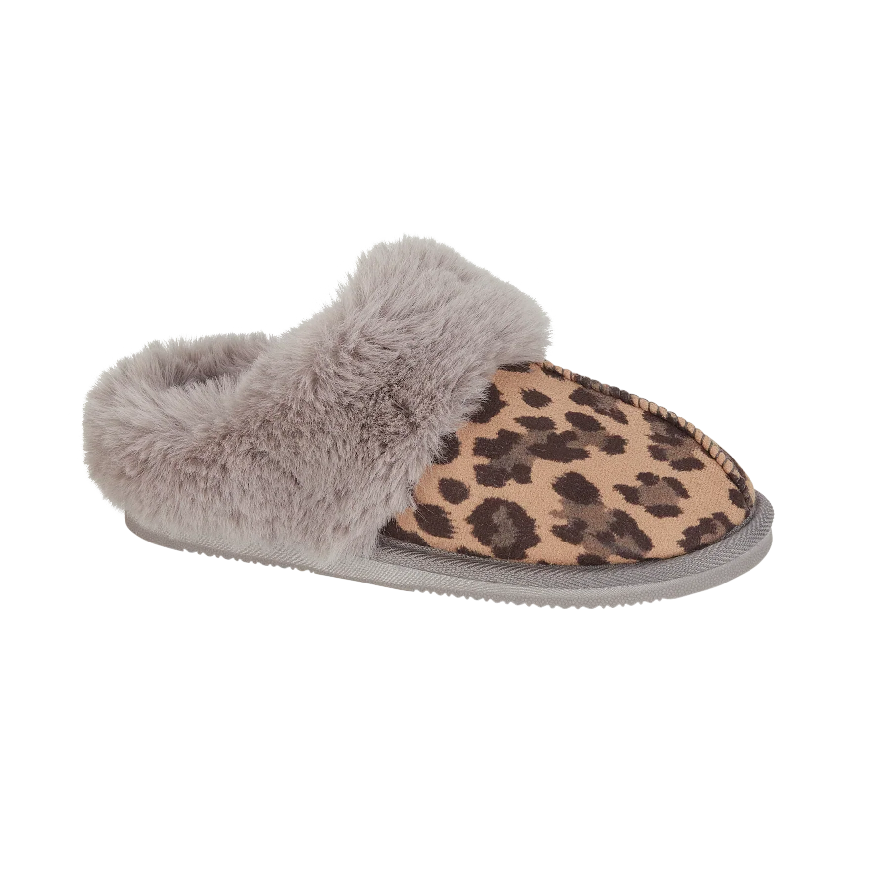 Delta | Faux Fur Mule Slippers