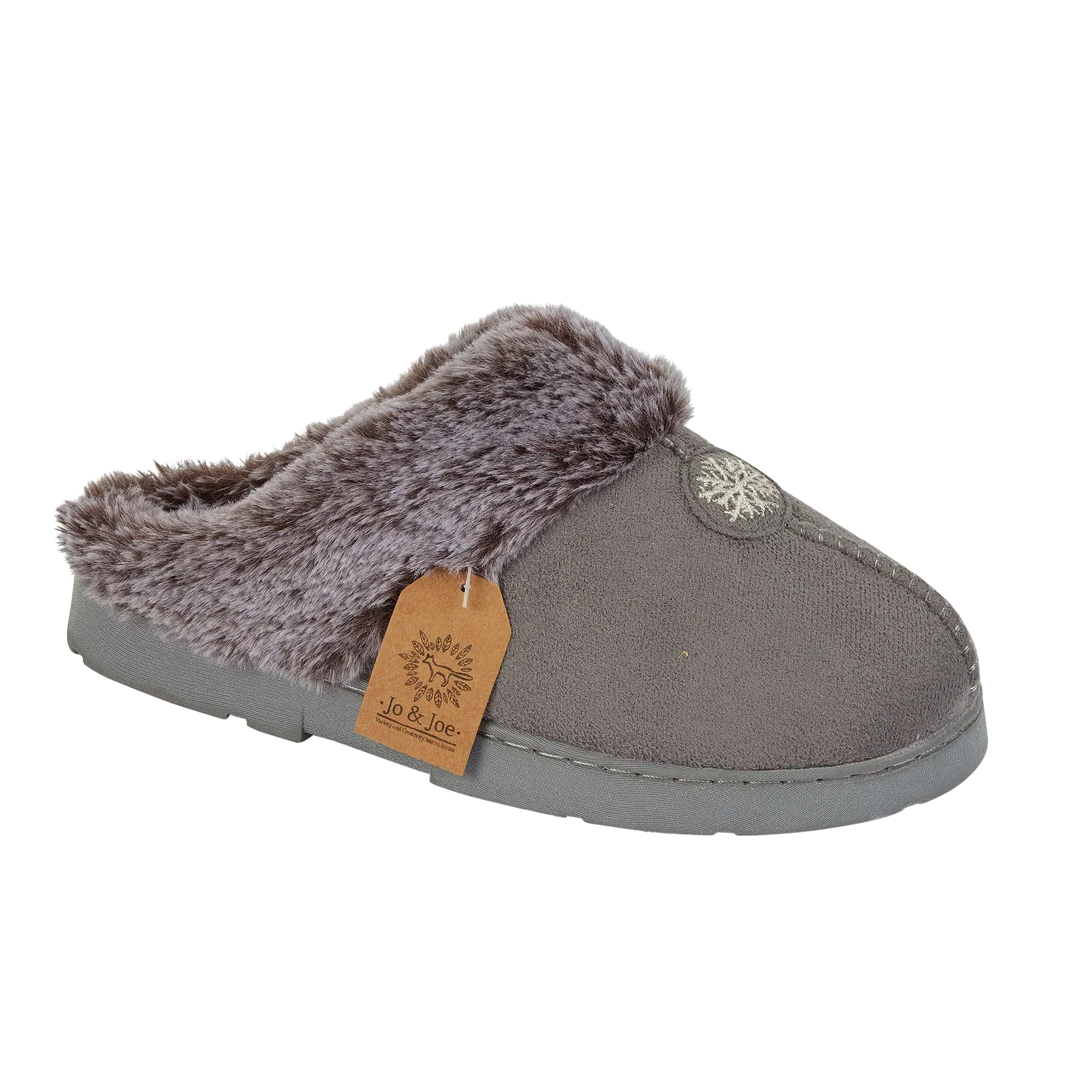 Sunny | Faux Fur Mule Slippers