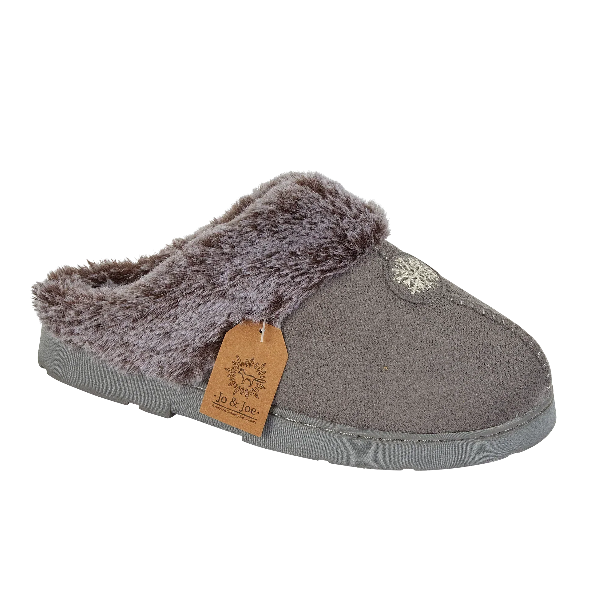 Sunny | Faux Fur Mule Slippers
