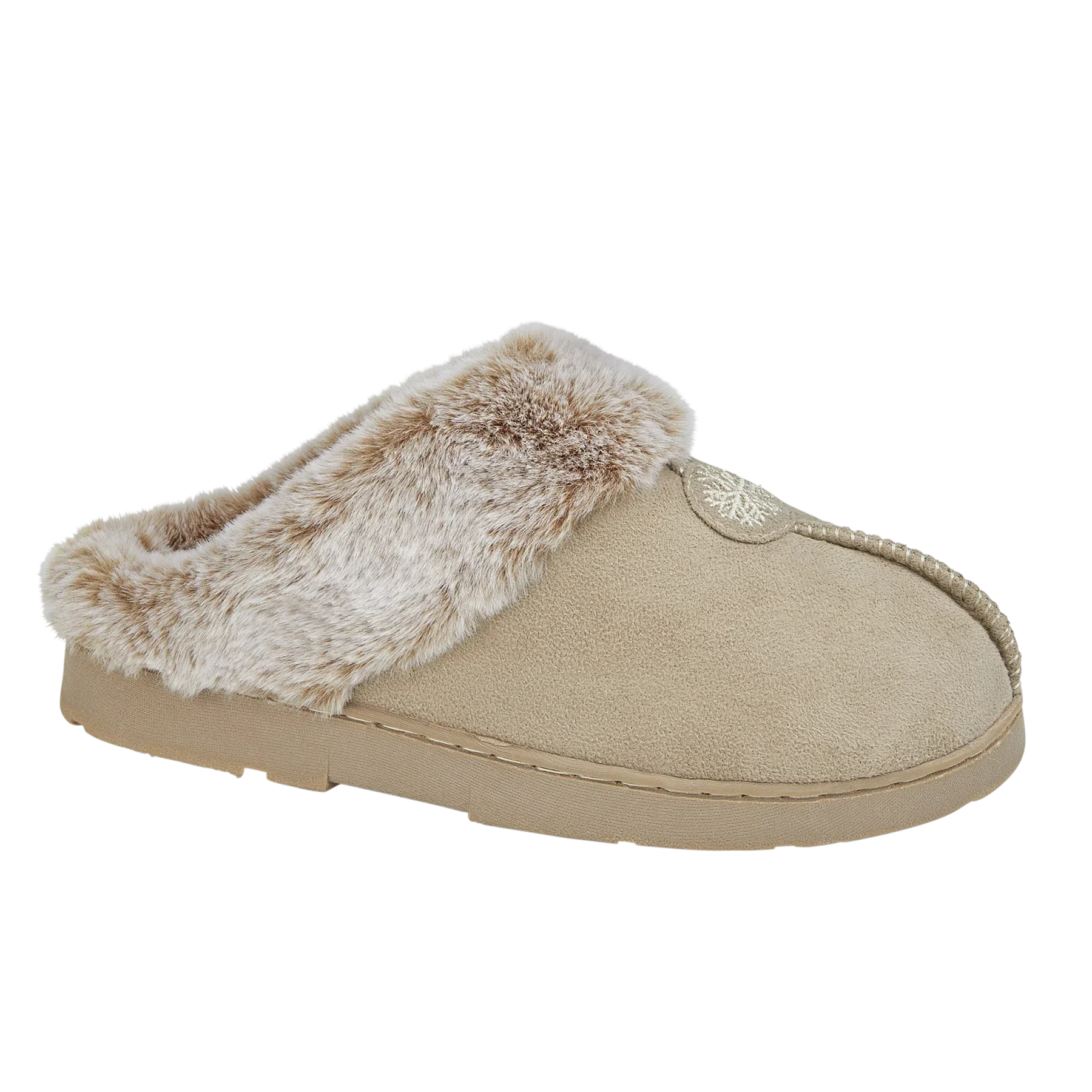 Sunny | Faux Fur Mule Slippers