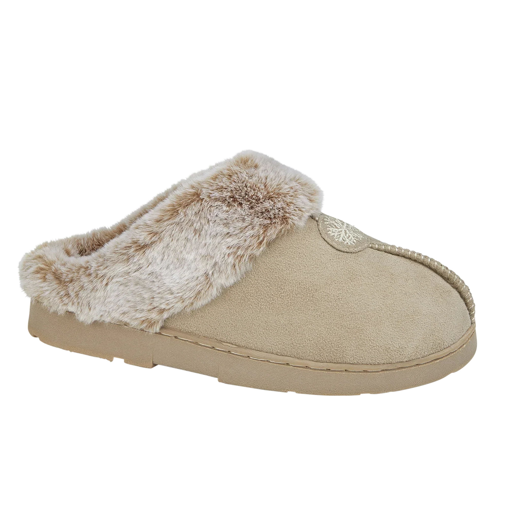Sunny | Faux Fur Mule Slippers