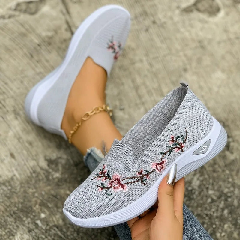 Camille | Breathable Mesh Flat Shoes