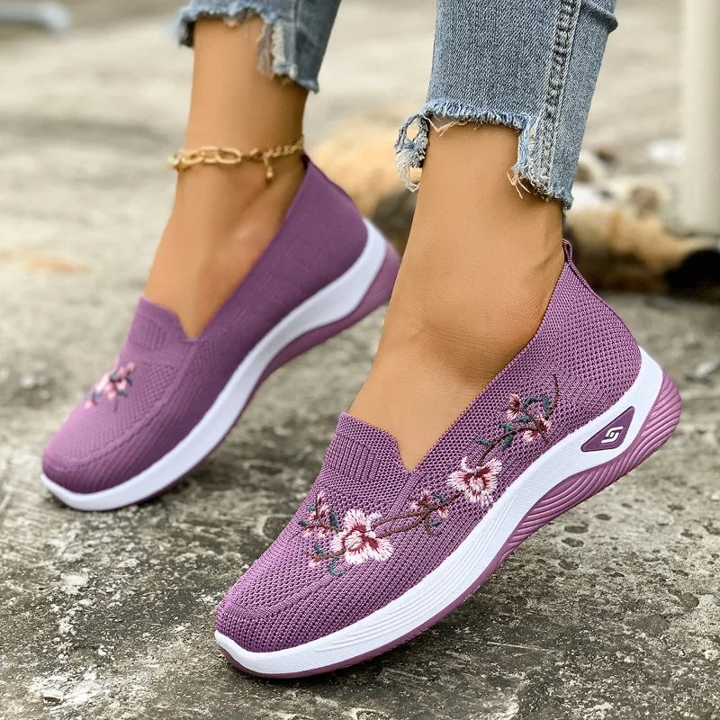Camille | Breathable Mesh Flat Shoes