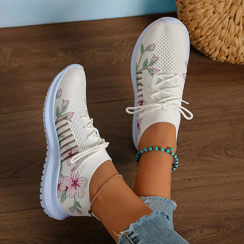 Juliet | Printed Breathable Sneakers