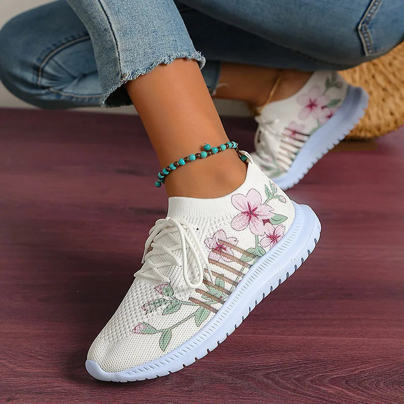 Juliet | Printed Breathable Sneakers