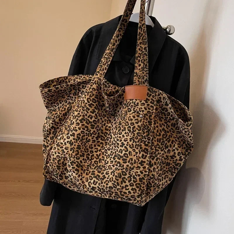Odile | Leopard Print Tote