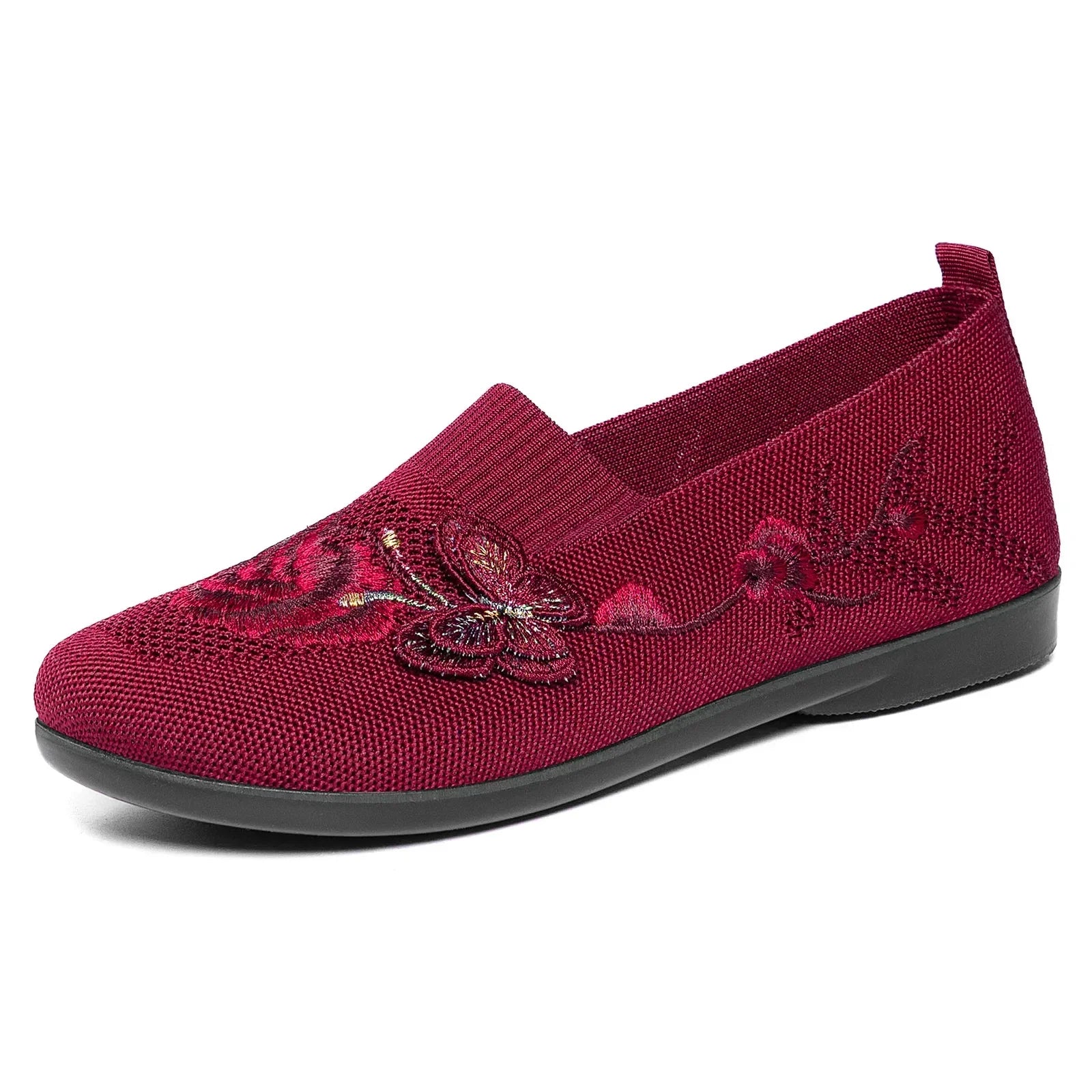Diana | Zen Garden Knit Slip-On Shoes