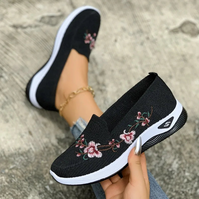 Camille | Breathable Mesh Flat Shoes