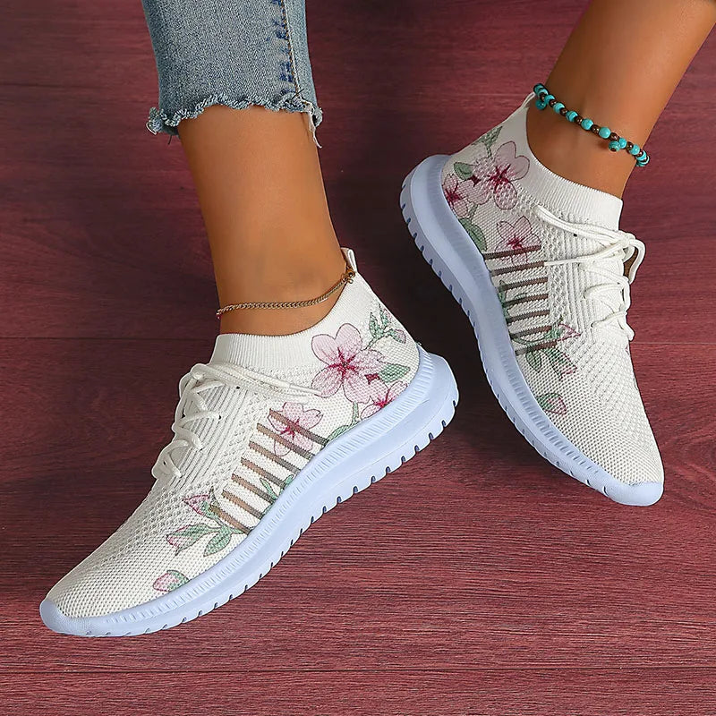 Juliet | Printed Breathable Sneakers