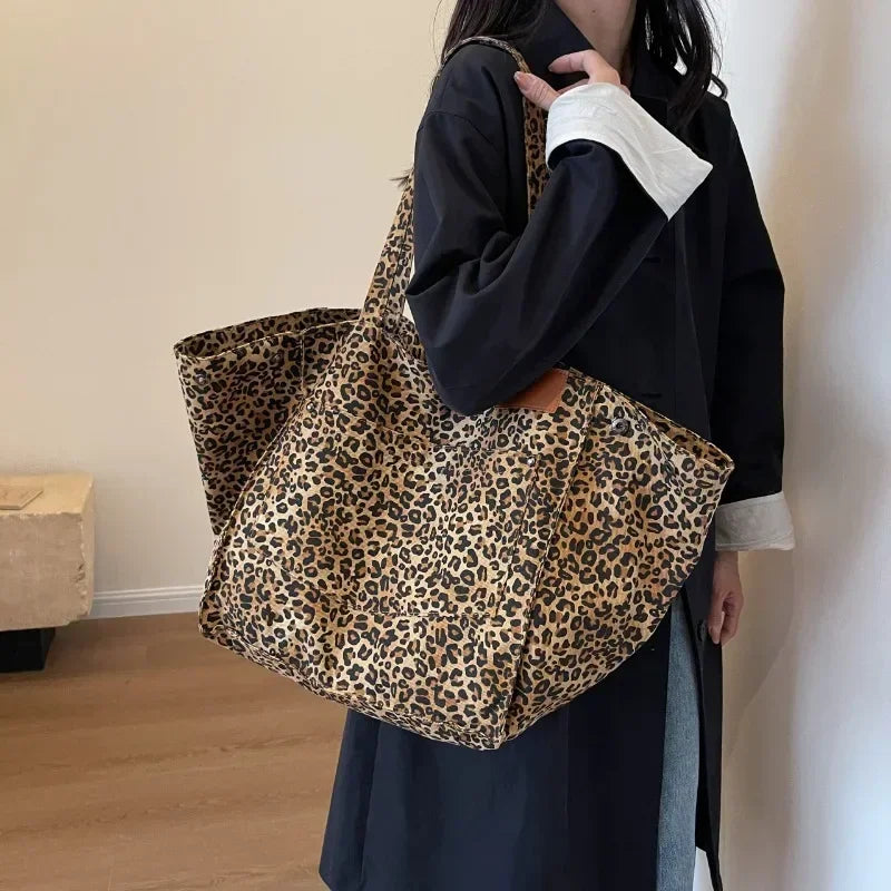Odile | Leopard Print Tote