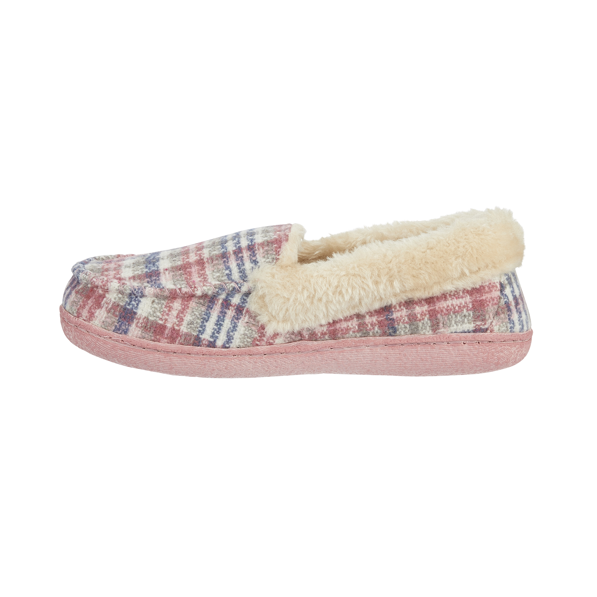 Sage | Tartan Moccasin Slippers