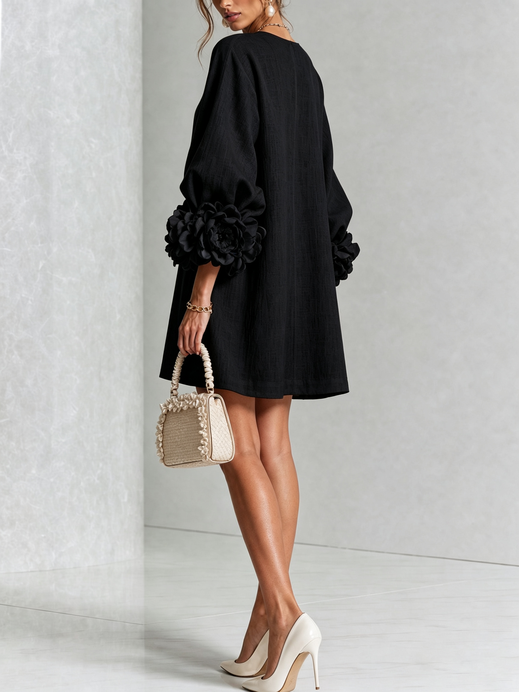 Camilla™ | Floral Button-Down Mini Dress