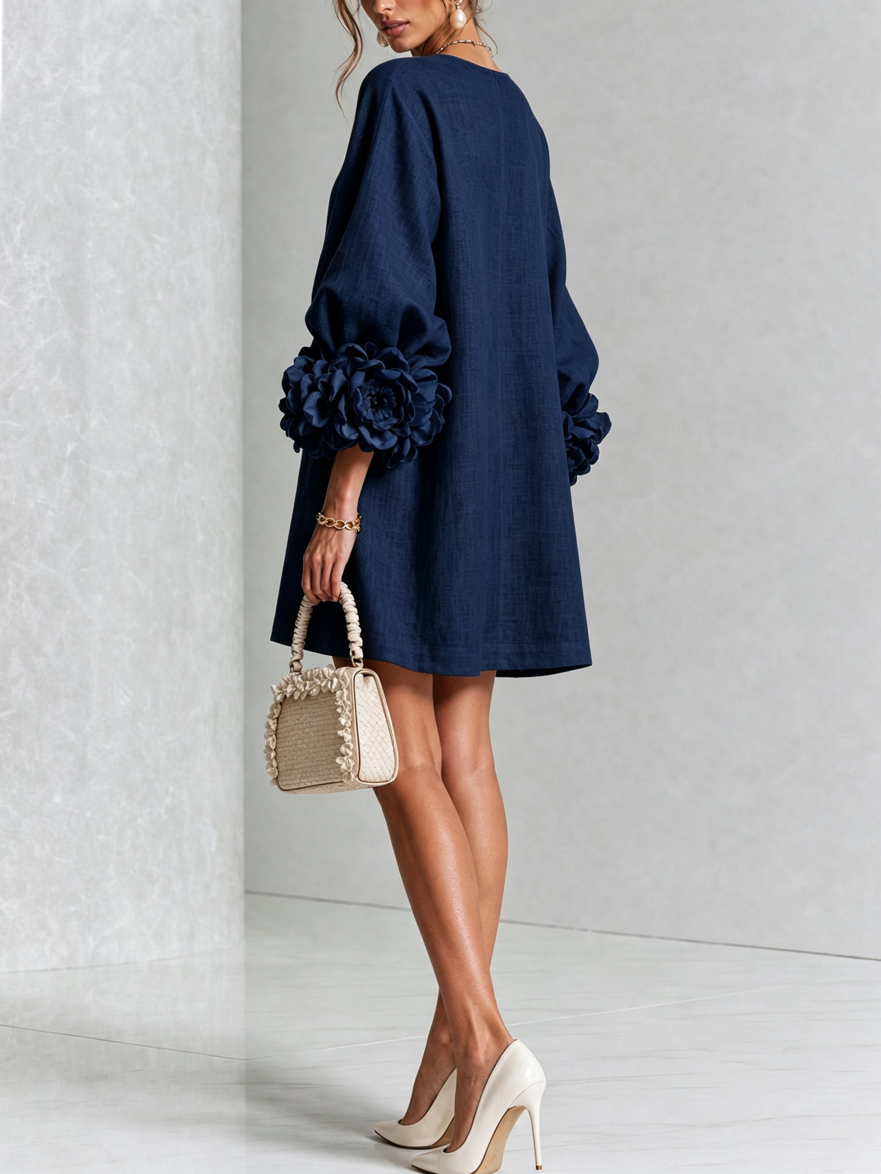 Camilla™ | Floral Button-Down Mini Dress