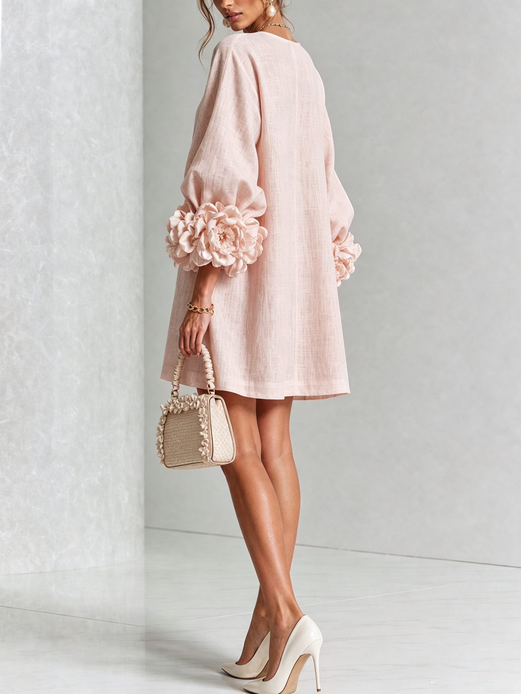 Camilla™ | Floral Button-Down Mini Dress