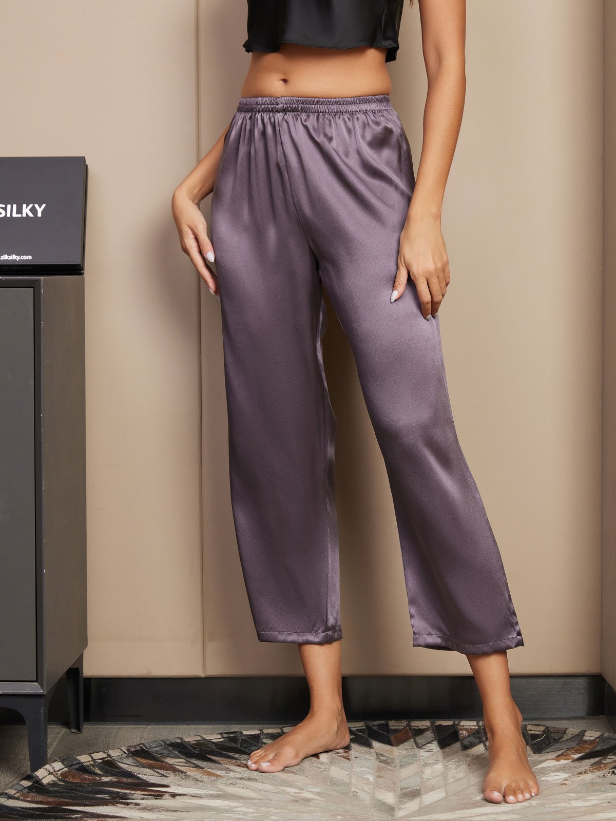 Aurora | Silk Sleep Trousers