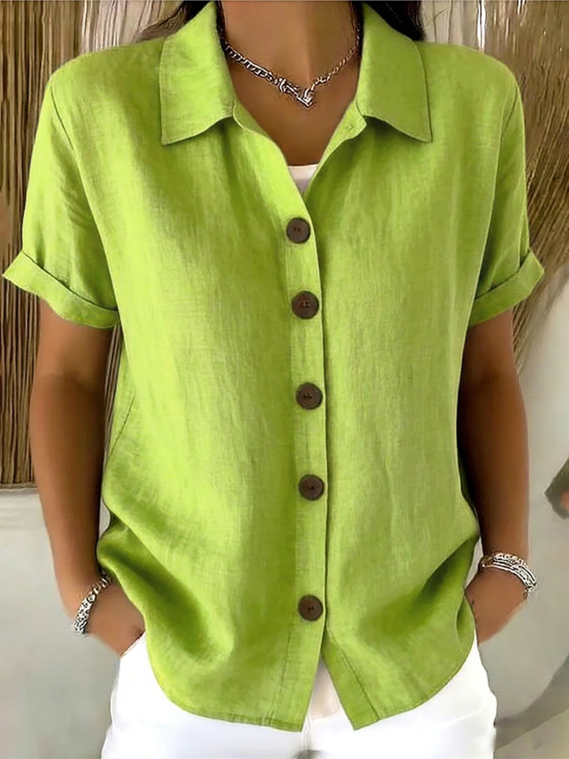 Aurelia™ | Classic Button-Up Shirt