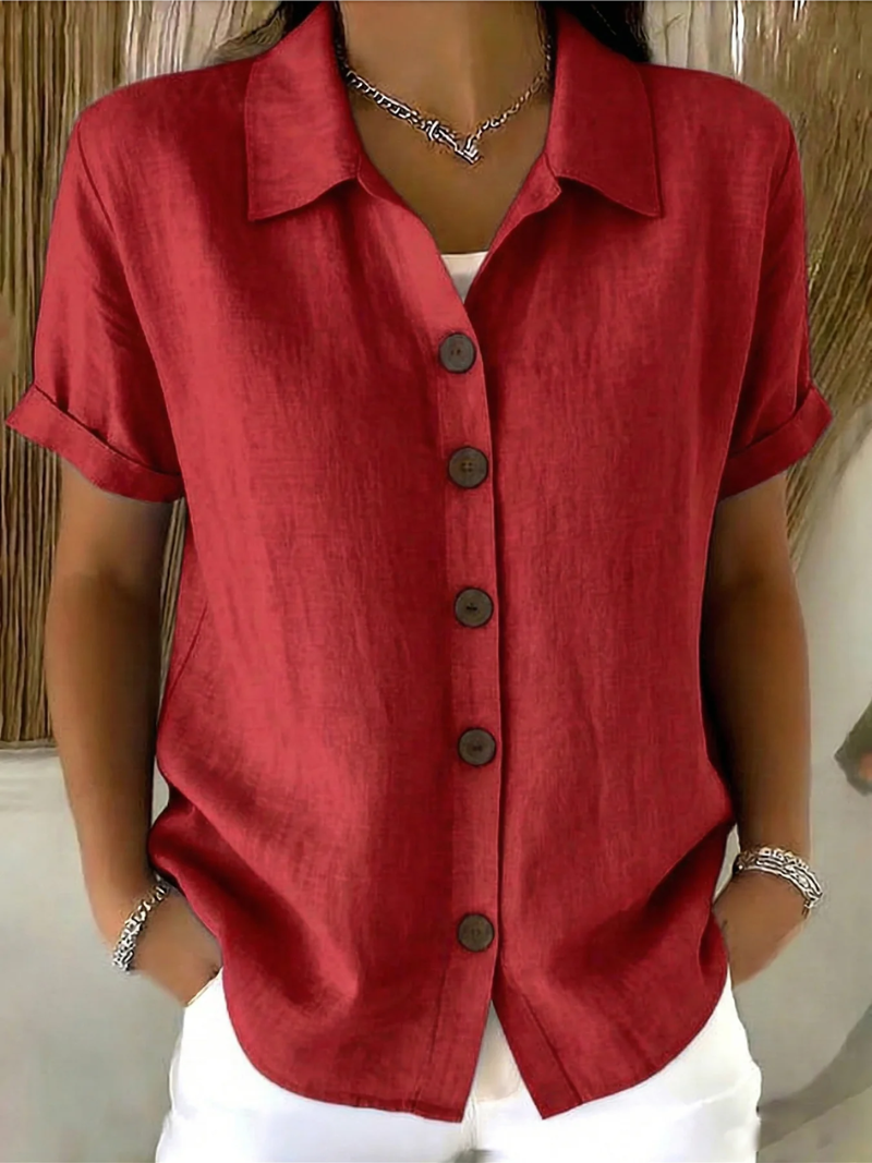 Aurelia™ | Classic Button-Up Shirt
