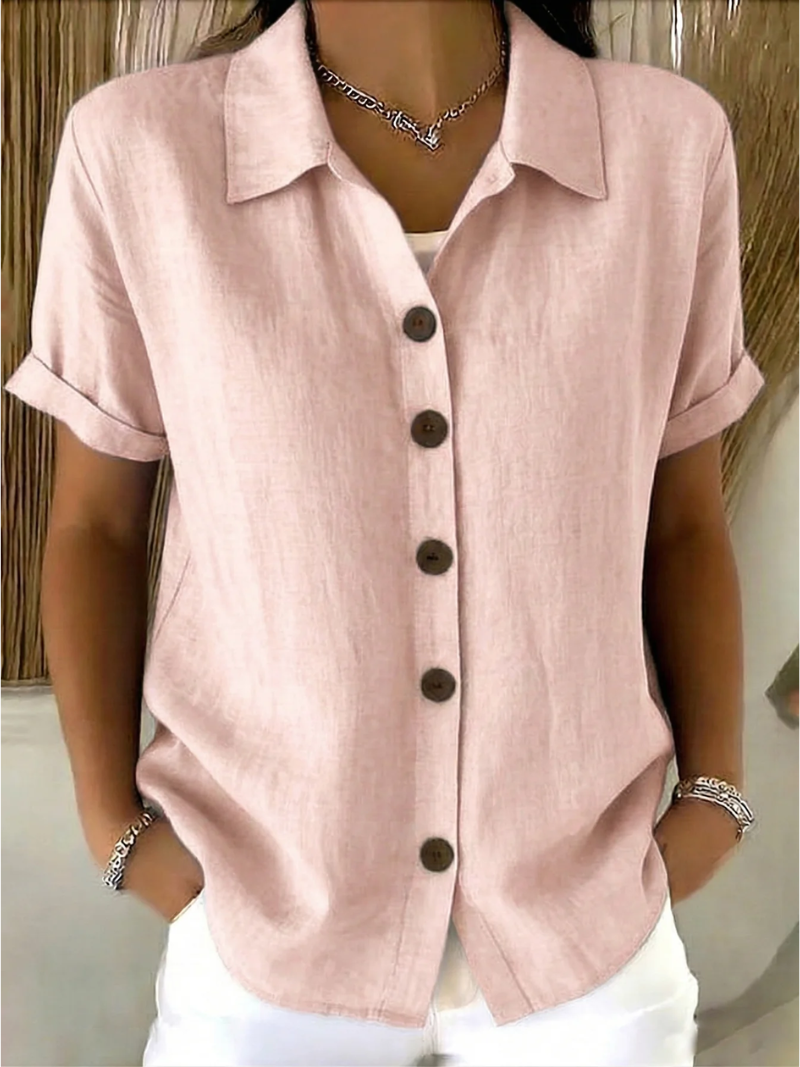 Aurelia™ | Classic Button-Up Shirt