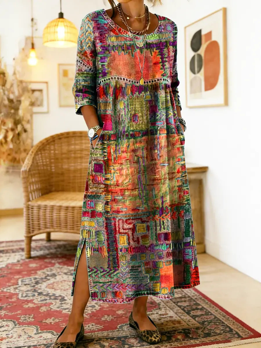 Janice | Printed Tribal Dresses