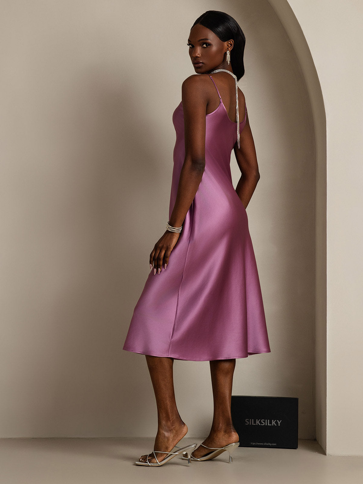 Andrea | Long Silk Nightgown