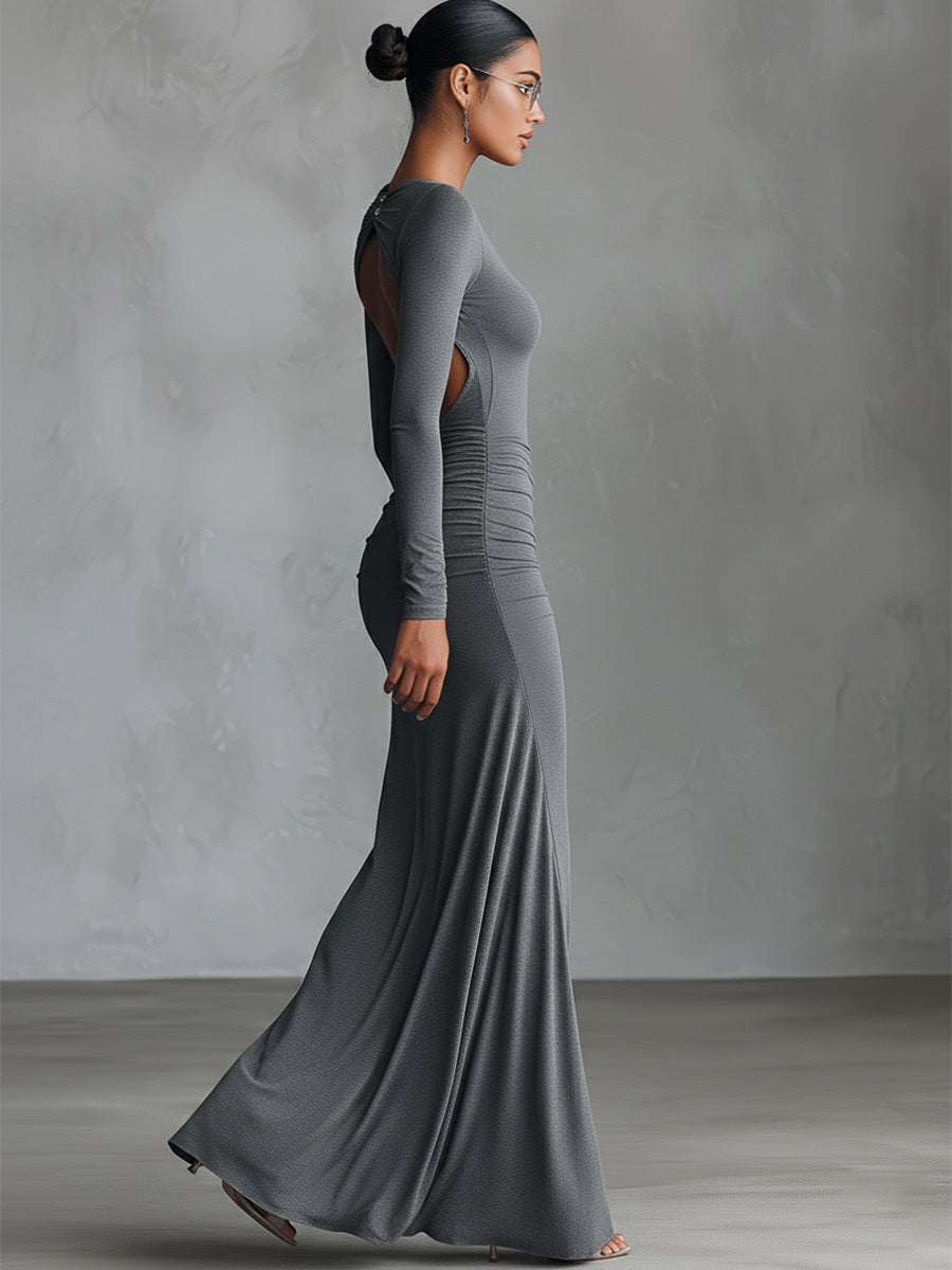 Alix | Grey Elegant Stretch